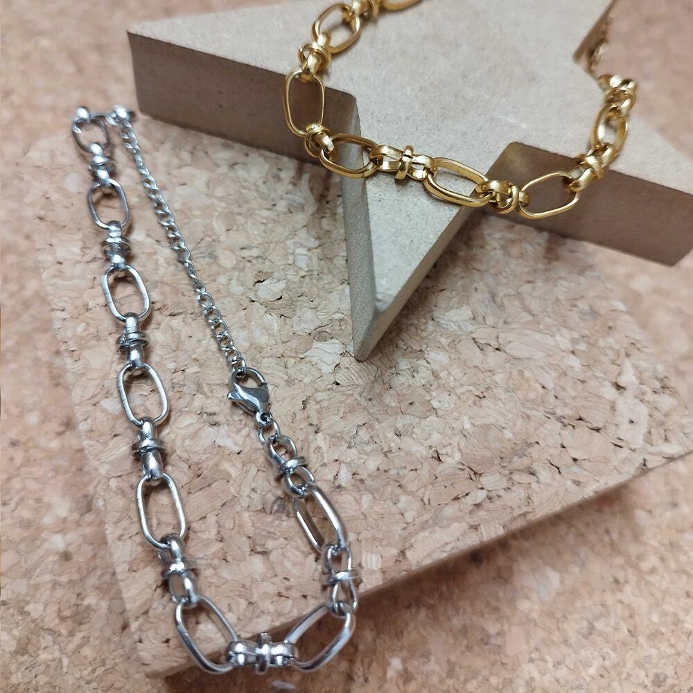 M's Colletion Stainless steel bracelet ステンレスブレスレット01【Bracelet01】