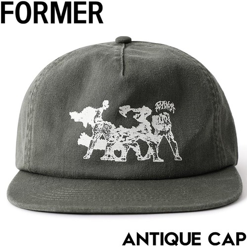 スナップバックキャップ 帽子 FORMER フォーマー ANTIQUE CAP FHE-25116 日本代理店正規品