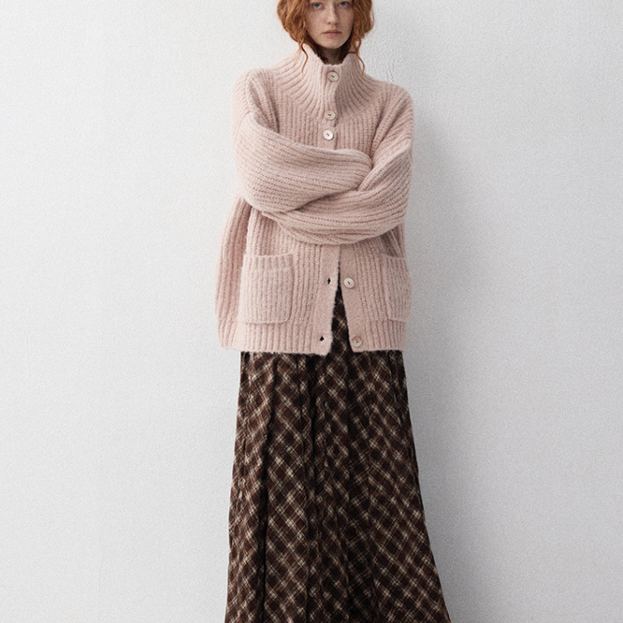 Chunky Knit Cardigan T3826