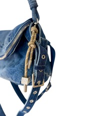 【Desigual】3Dロゴデニムバッグ
