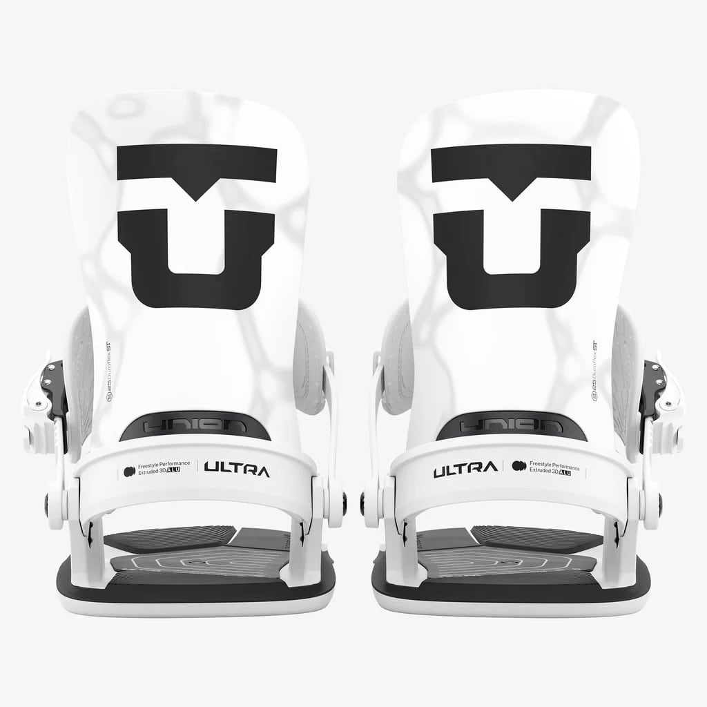 UNION スノーボードビンディング ホワイト 26/27 Union 『 Ultra 』 ユニオン ウルトラ スノーボード