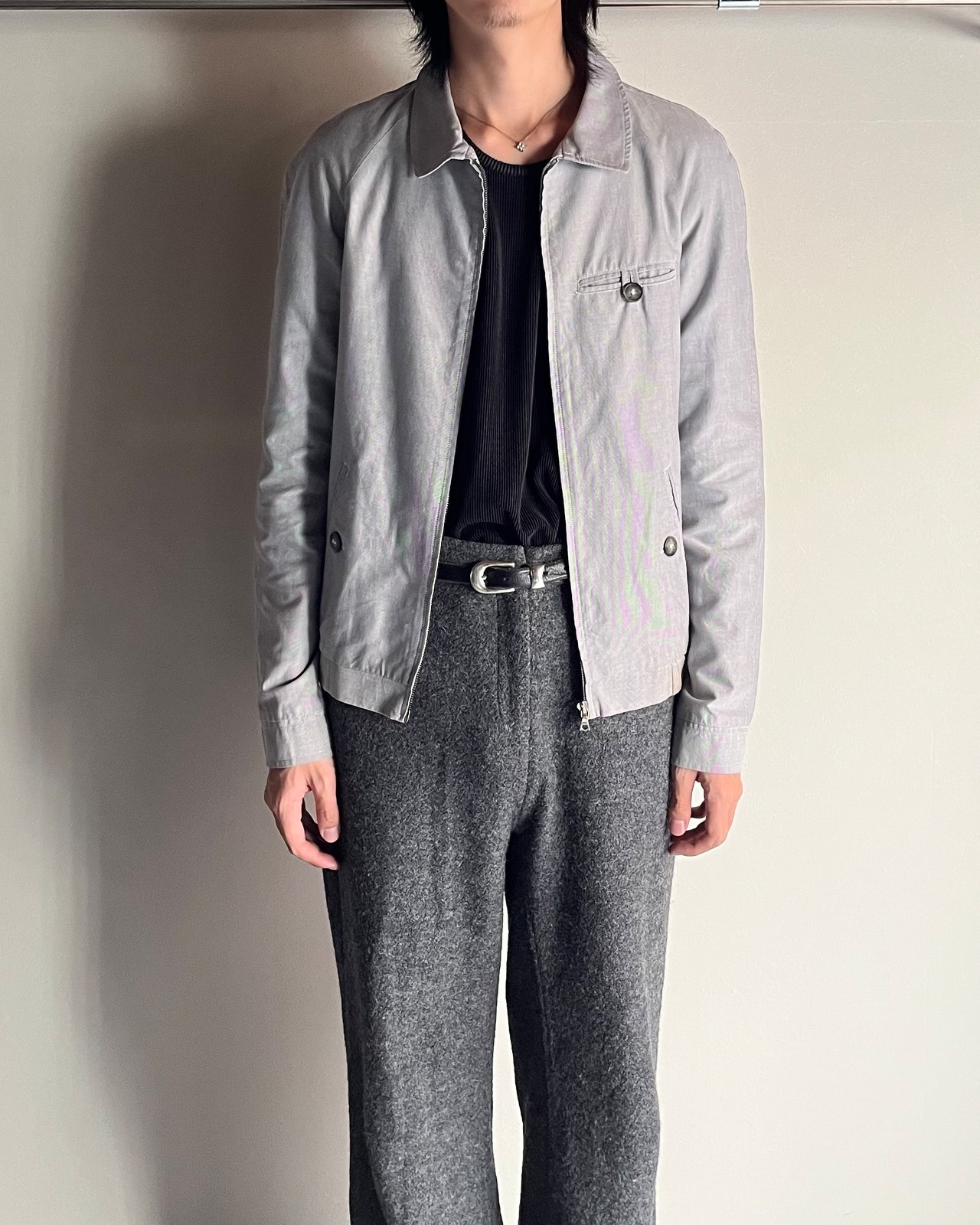 【A.P.C】raglan sleeve work shirt jacket
