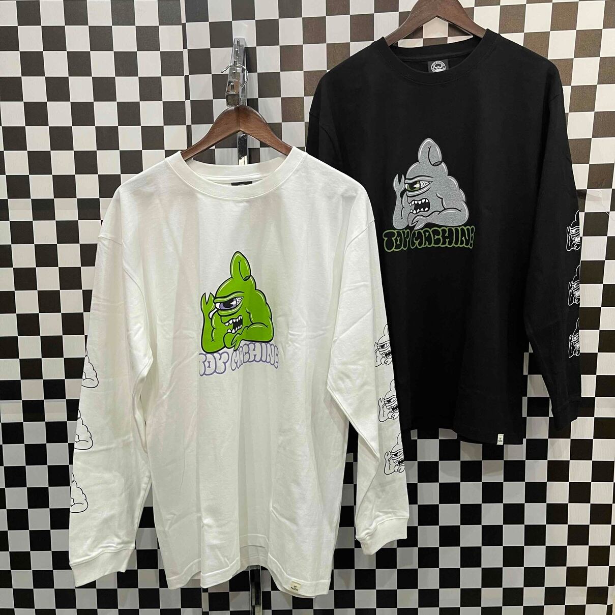 TOYMACHINE 】MACHO TECH LONG TEE トイマシーン ロングTシャツ