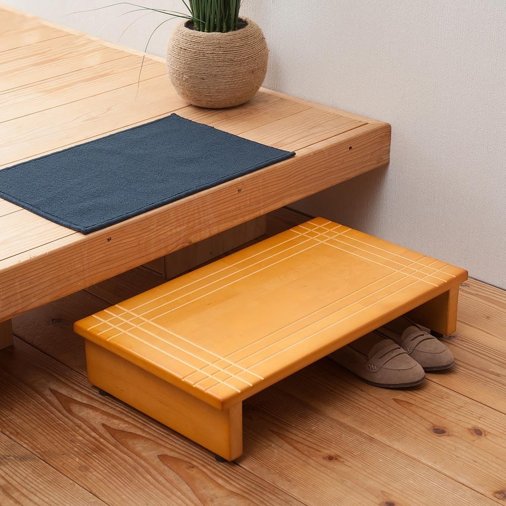 木製玄関踏み台幅120cm エントランス 介護