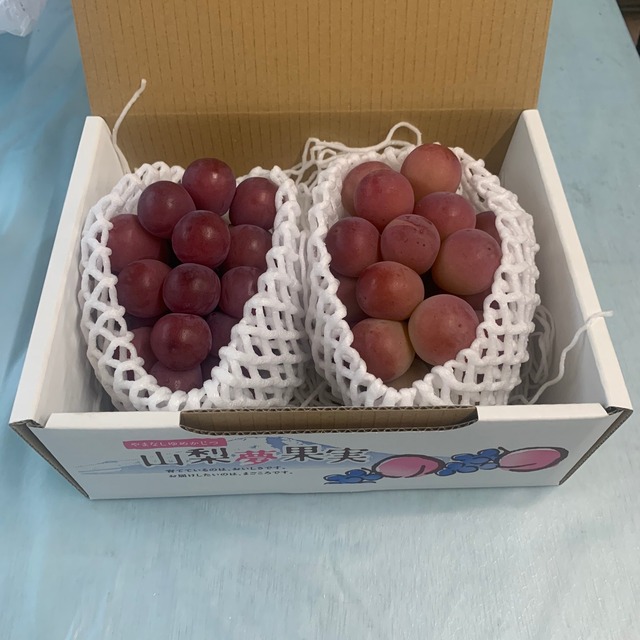 秀品以上お約束！1kg（2房）塩山より朝どり出荷 どこよりも新鮮な希少品種クイーンニーナ 送料無料お届け