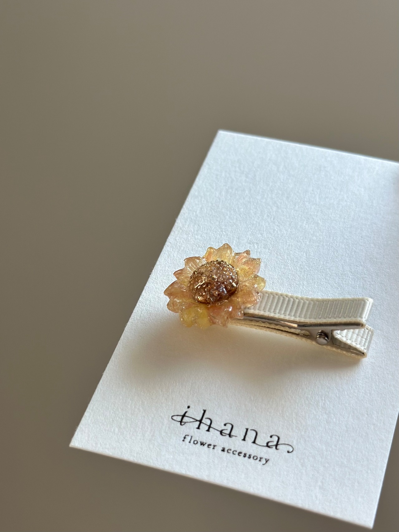 sunflower kids hairclip