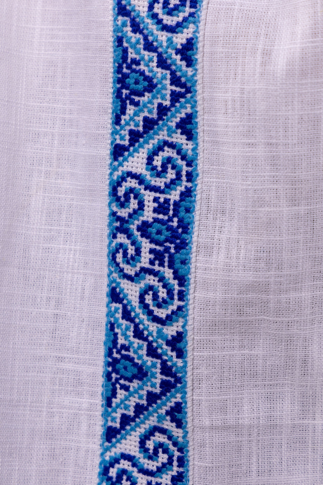 ウクライナ刺繍ヴィシヴァンカ　七分袖　手刺繍　レディース・フリーサイズ - 6