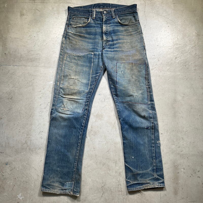 実寸ウエストkp5 VINTAGE オリジナル リーバイス LEVI'S501ビッグE