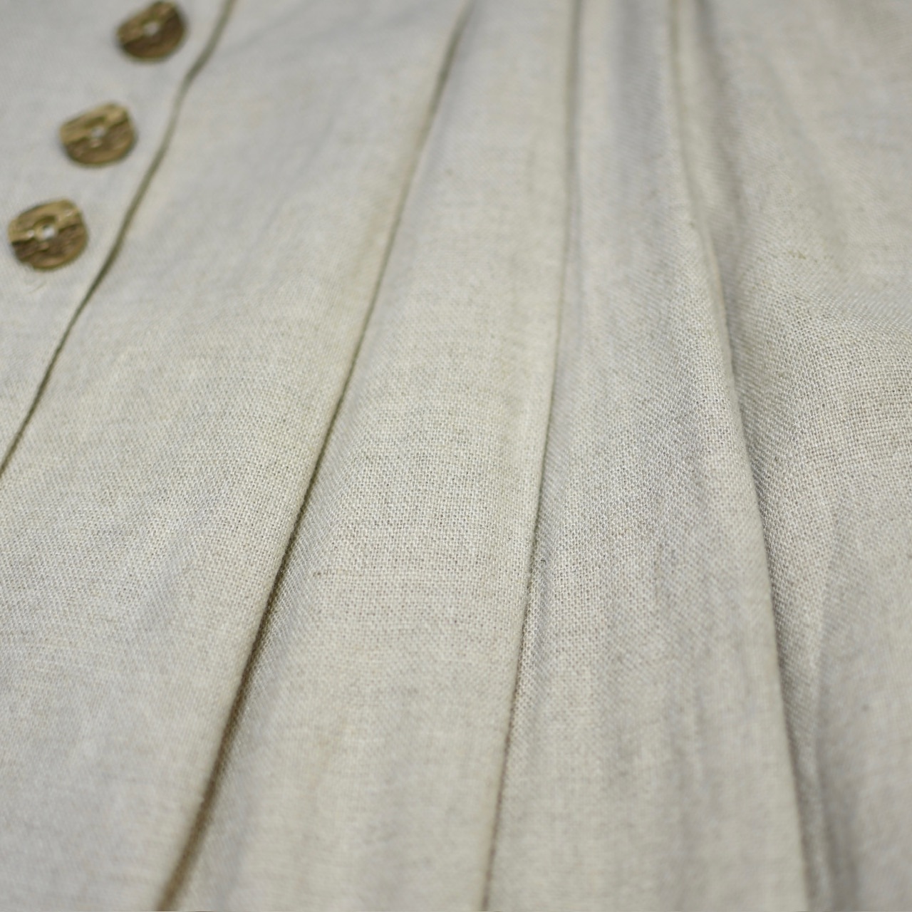 tyrolean linen skirt ivory
