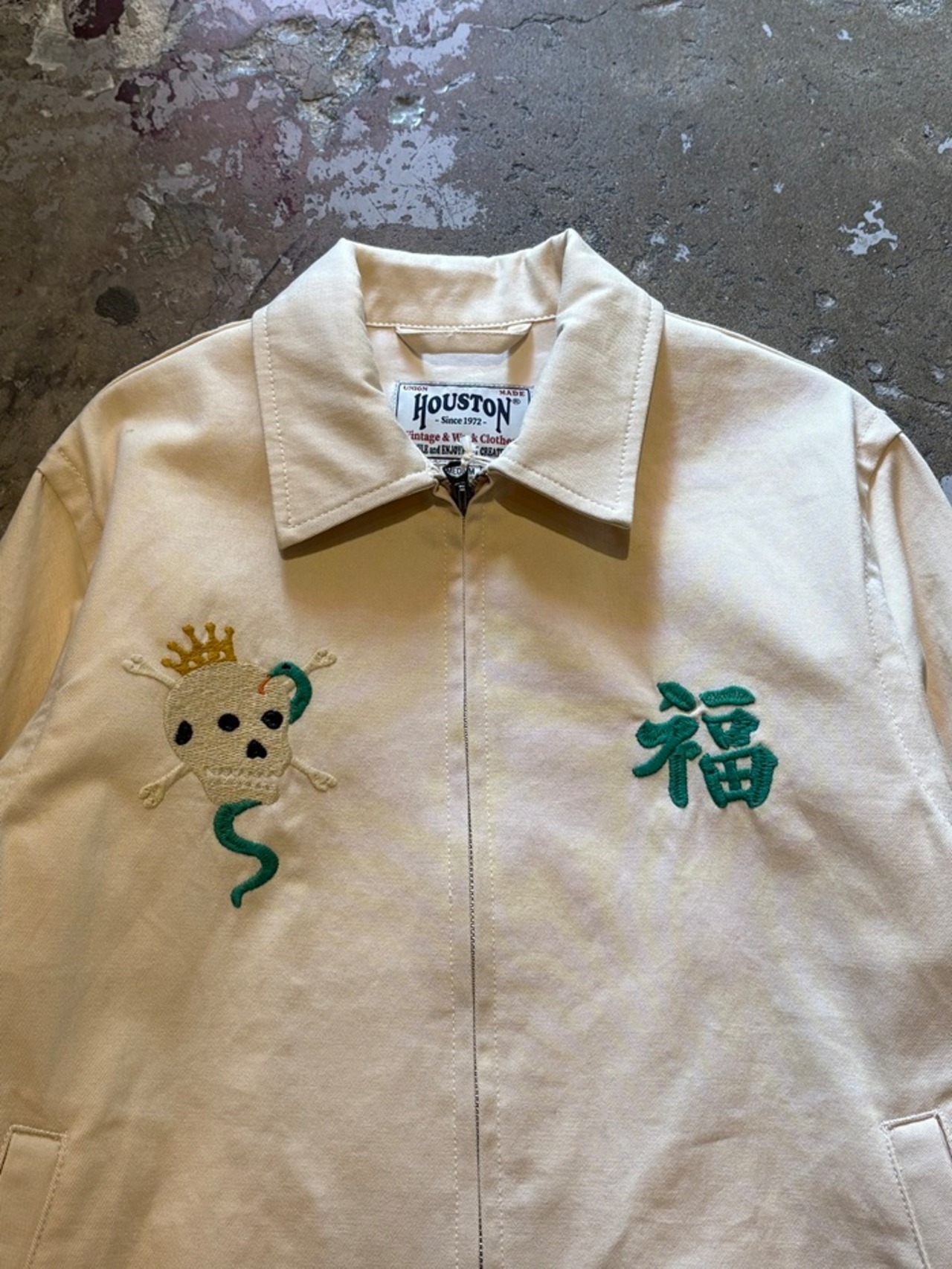 HOUSTON / VIETNAM JACKET " SKULL " / ベトナムジャケット / 51577 - 6