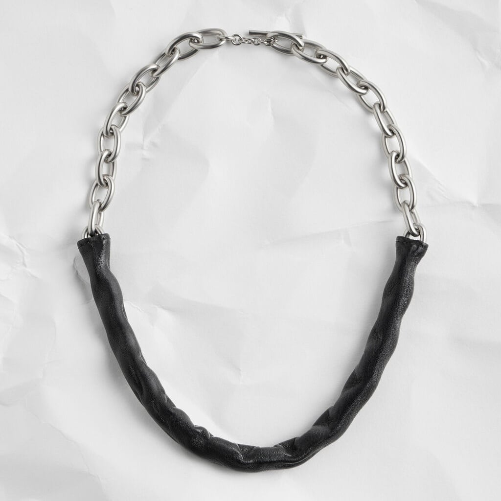 最終　MaisonMartinMargiela リングコイル チェーンネックレス Maison Margiela【メゾン マルジェラ 】「リンク」 スモール チェーン