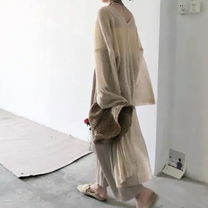 ルーズシアーカーディガン A339