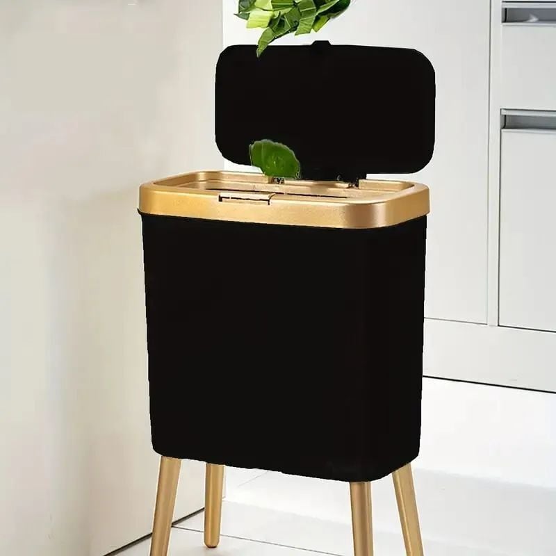 ゴミ箱 蓋つき 15L ワンタッチ開閉式 ごみ箱 取り外し可能 足付き