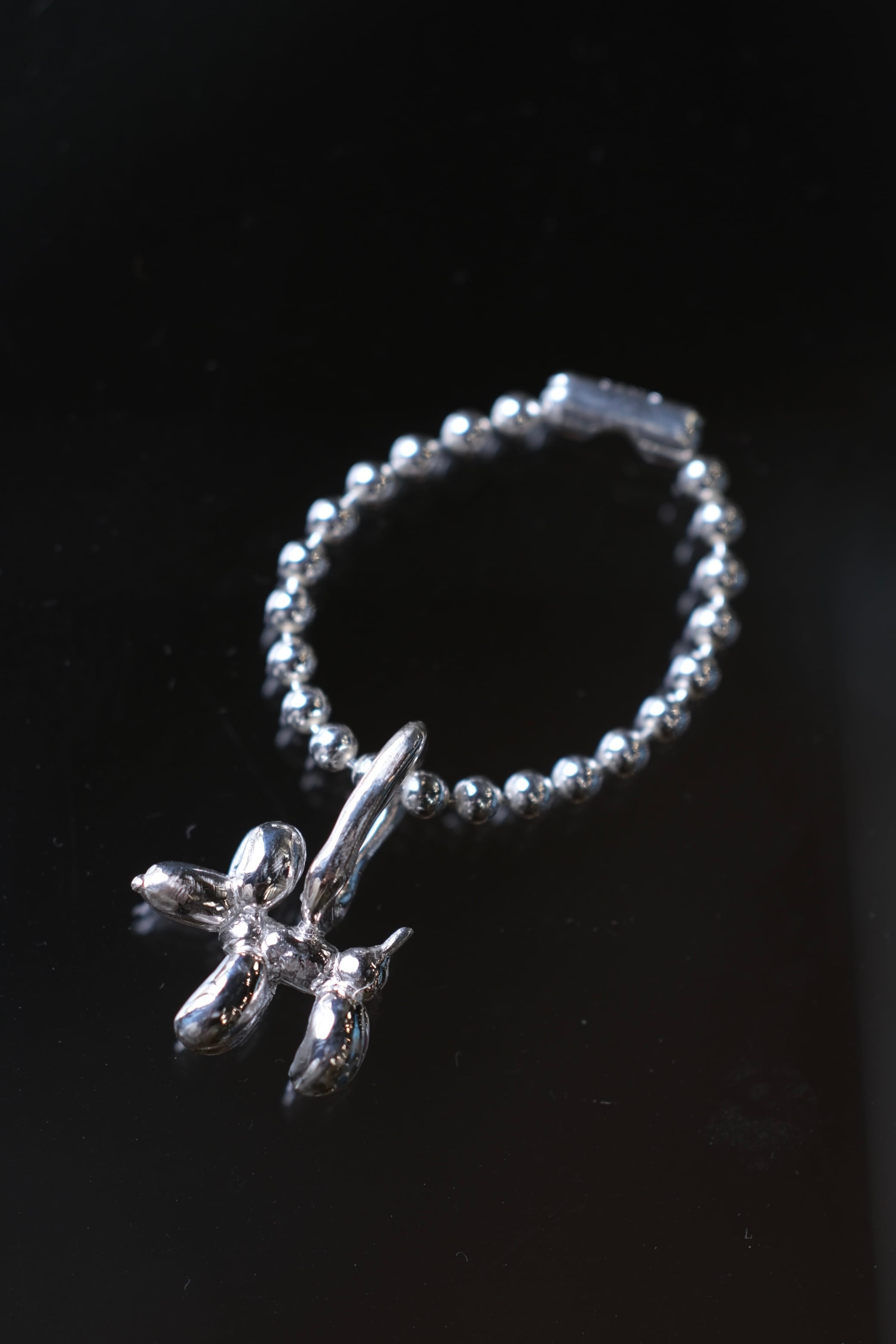 Tanaka Daisuke】key & lock necklace | loop
