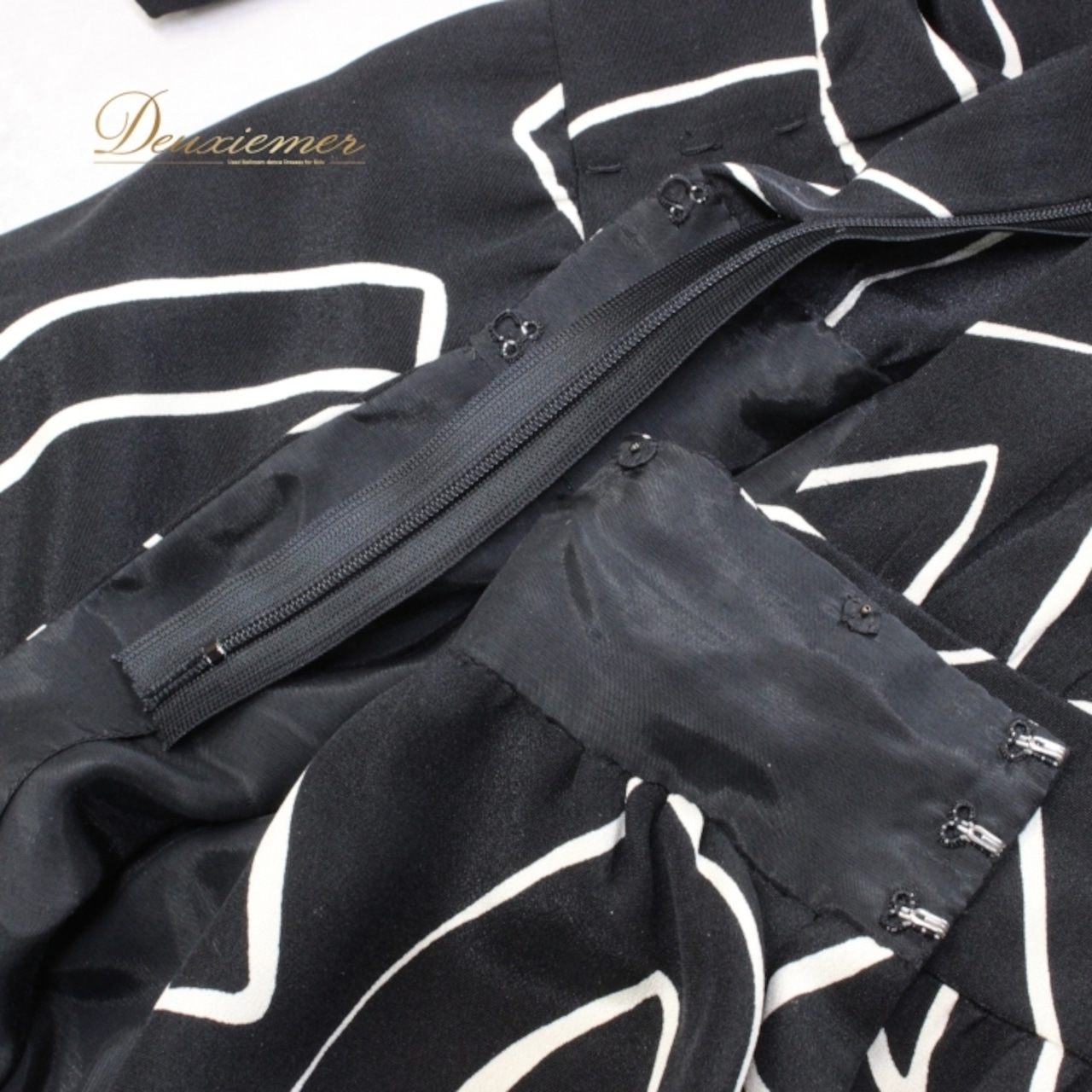 社交ダンス 衣装 スタンダード ドレス ワンピース レッスンウェア パーティドレス レディース ブラック系 ホワイト系 フォーマル 白 黒 スタイリッシュ バイカラー シンプル エレガント おしゃれ 通販 レディースファッション 大人 二次会 舞台衣装 ダンスパーティー 発表会 着痩せ コーディネート