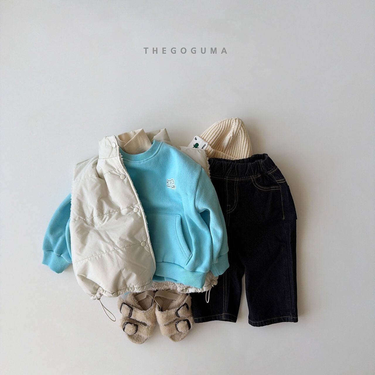 【取寄】THE GOGUMA ボア中綿ベスト｜冬服｜韓国子供服