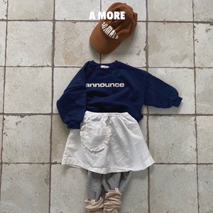 【A MORE】SUN SUN ブロードポケットスカート【230920am】