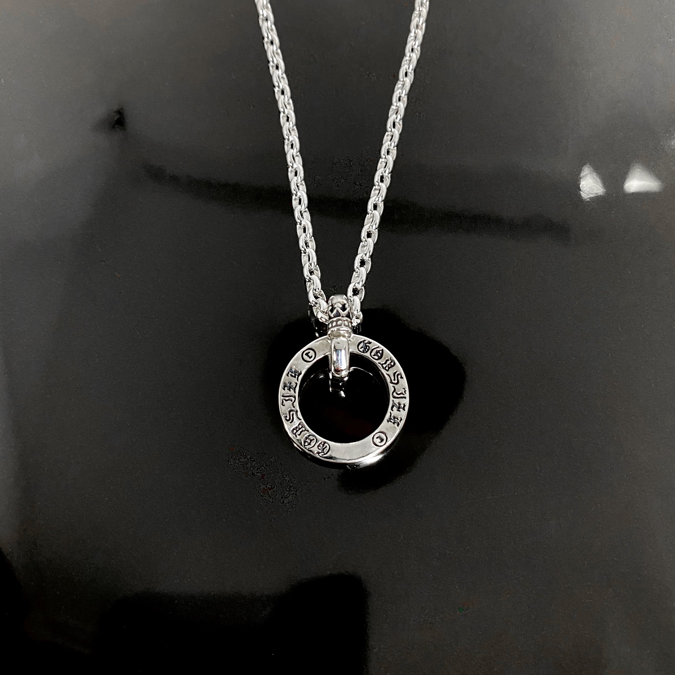 GODSIZE® CIRCLE NECKLACE / ゴッドサイズ® サークル ネックレス | GODSIZE
