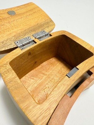 クスノキ　くりぬきミニタイプ　UROKODO餌箱　落とし込み、ヘチ釣り、前打ち用餌箱