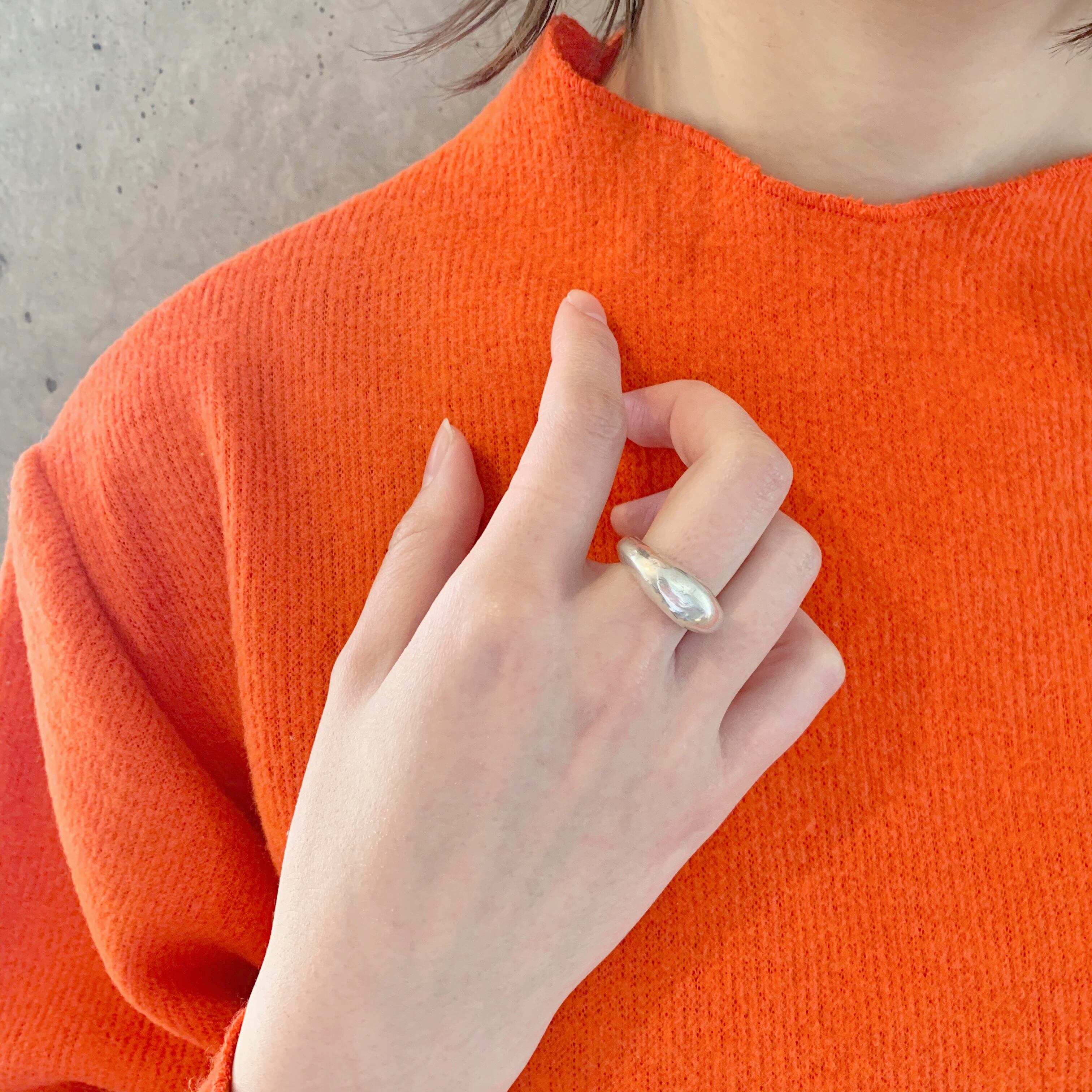 silver ring 【plain】/ silver999