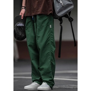 Cinched hem wasy wide pants 1430
