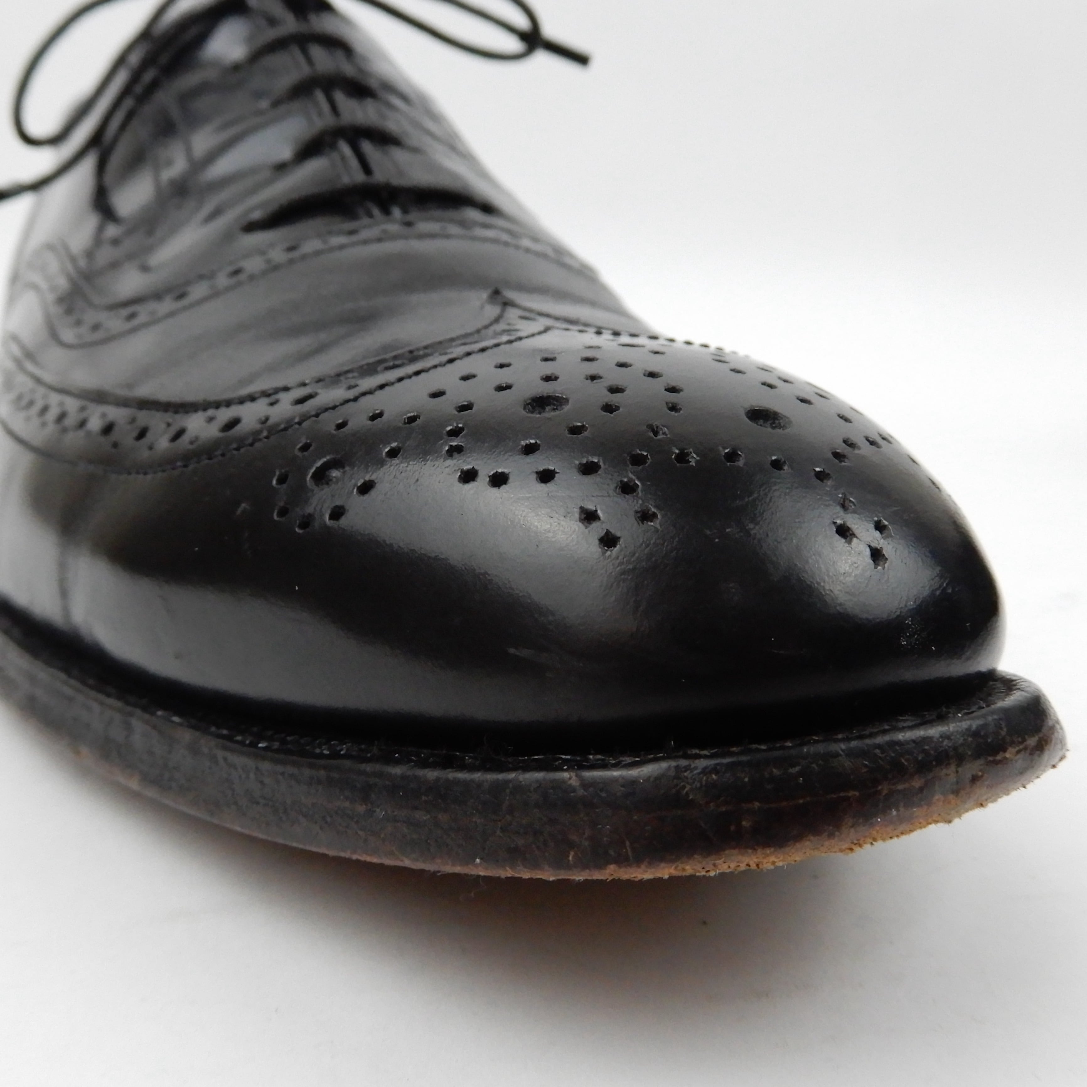Johnston & Murphy LIMITED COLLECTION Wing Tip Shoes 1990s US9.0E