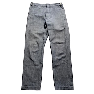 AD2000 COMME des GARCONS HOMME PLUS gray denim work pants