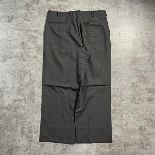 90s BALENCIAGA archive gray slacks w32 詳細写真2