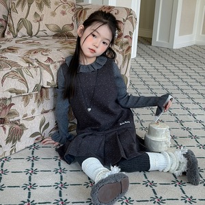 春フリルカラーＴシャツ