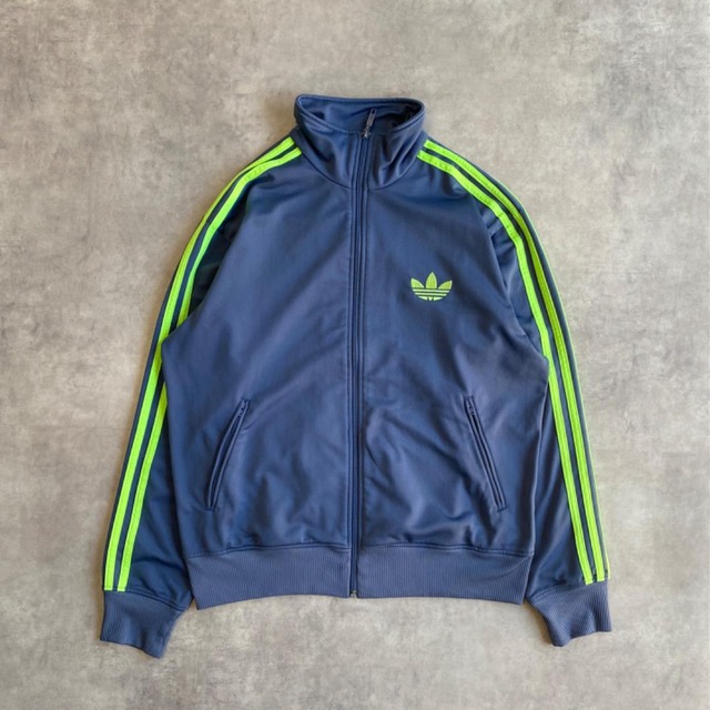 adidas アディダス トラックジャケット ファイヤーバード 赤 白 L 刺繍 
