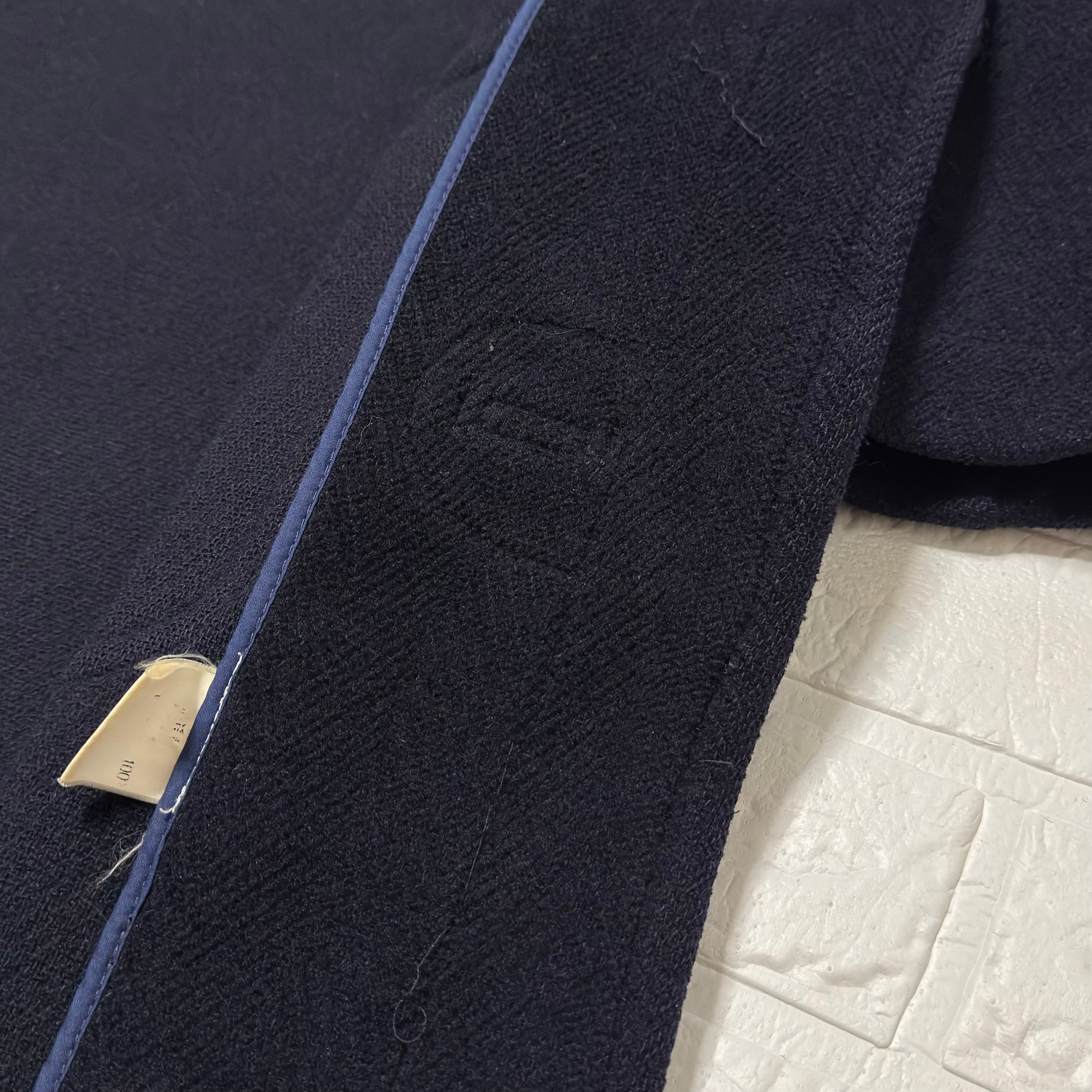 OLD ENGLAND 80-90s イギリス製 ヘリンボーン ウール ダッフルコート