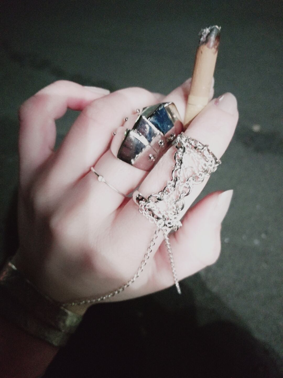 コルセットピアスリング【チェーン】【フリーサイズ】 | ざっか 夜光昼