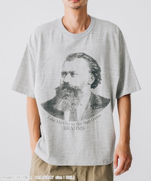 PT BAGGY TEE BRAHMS　プリントバギーTシャツ ブラームス　GS2249973