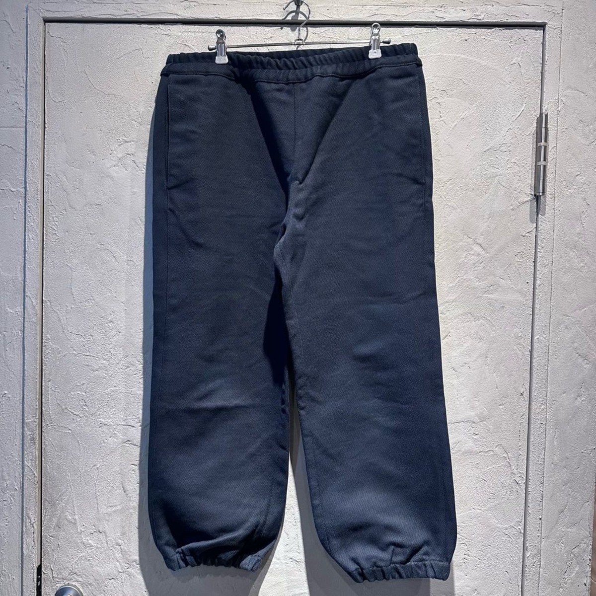 KRIS VAN ASSCHE クリスヴァンアッシュ TAPERED COTTON PANTS 