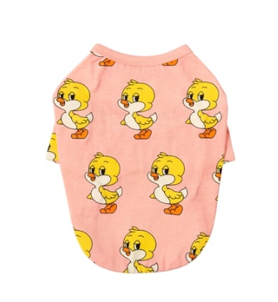 大型犬対応/予約【andblank】Iconic Pico Short Sleeve (Peach)