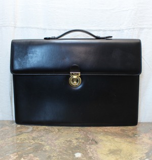 .2000000007670 Salvatore Ferragamo LEATHER BUSINESS BAG MADE IN ITALY/サルヴァトーレフェラガモレザービジネスバッグ