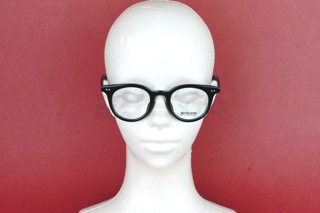 NATIVE SONS メガネ Clayton Col.Black PL-045E ボストン ボスリントン