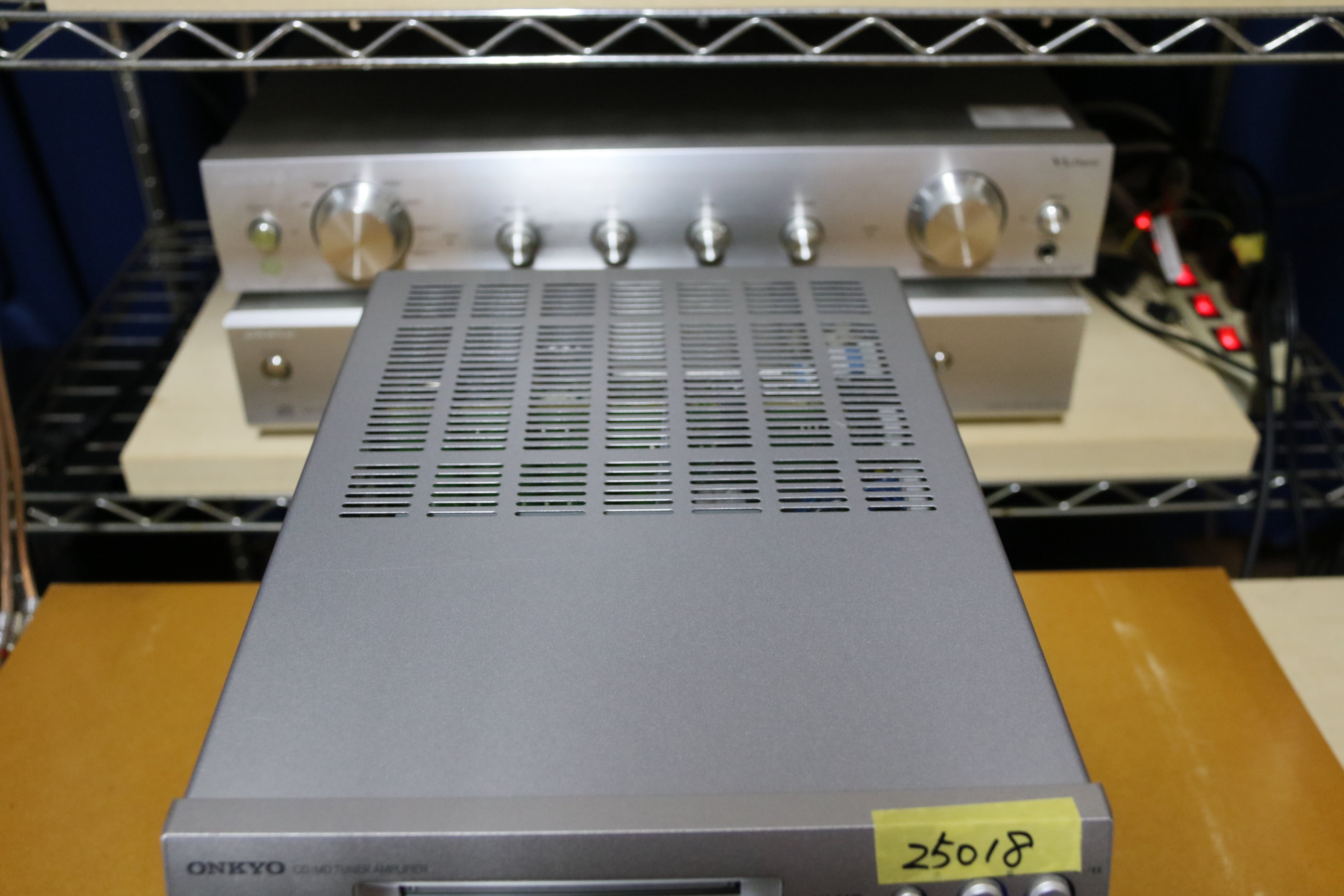 HI-MD搭載、貴重な稼働品！】ONKYO FR-N7X ＆D-N9 CD/MD/ﾁｭｰﾅｰ/ｱﾝﾌﾟ