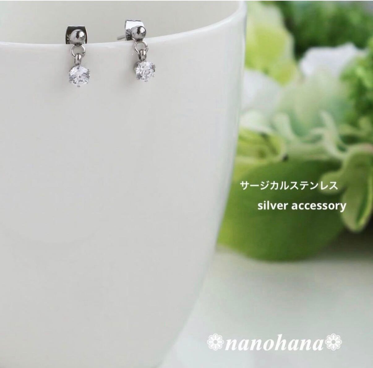✴︎ 揺れてきらめくダブルハート ✴︎ 《 ダブルハート付き2連ピアス