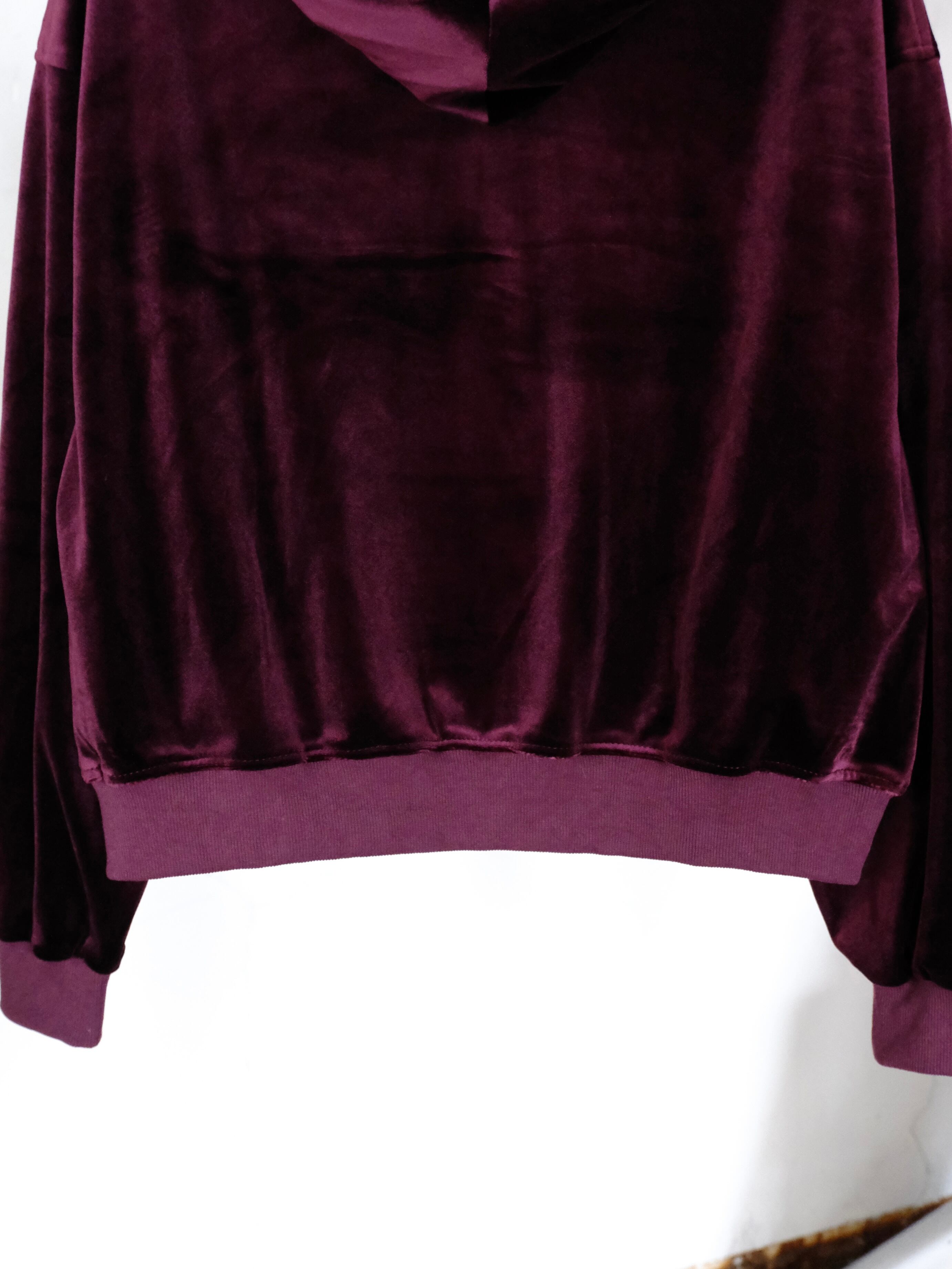 BIO】 VELOUR HOODIE | THE OUR