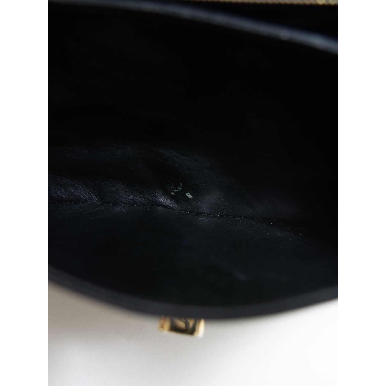 【Unknown Brand】Made in Italy Leather Shoulder Bag(イタリア製 レザーショルダーバッグ クラッチバッグ)