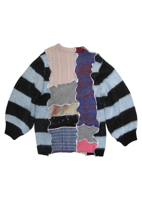 DoReMi remake patchwork knit