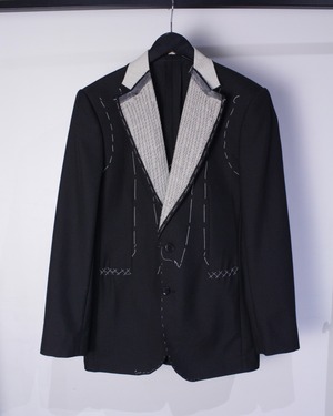 【Caka BLACK】Deconstruct × Threads Custom Vintae Tailored Jacket