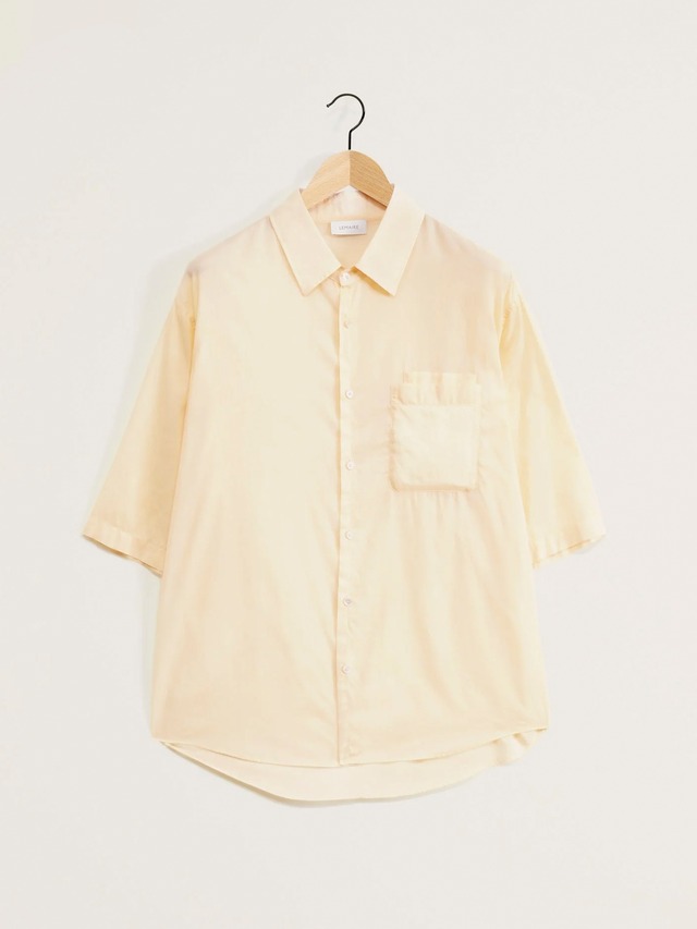 LEMAIRE　DOUBLE POCKET SS SHIRT　ICE APRICOT　SH1079 LF1202