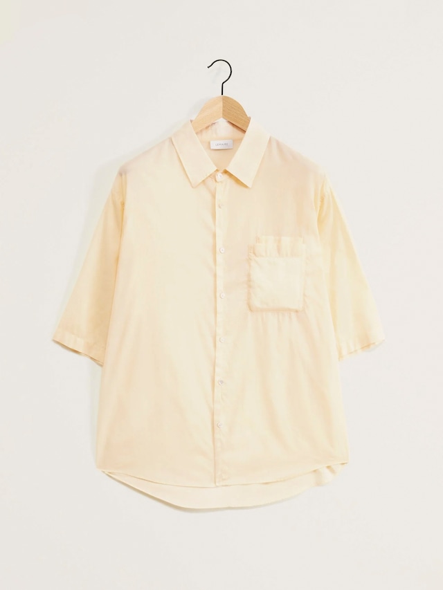 LEMAIRE　DOUBLE POCKET SS SHIRT　ICE APRICOT　SH1079 LF1202