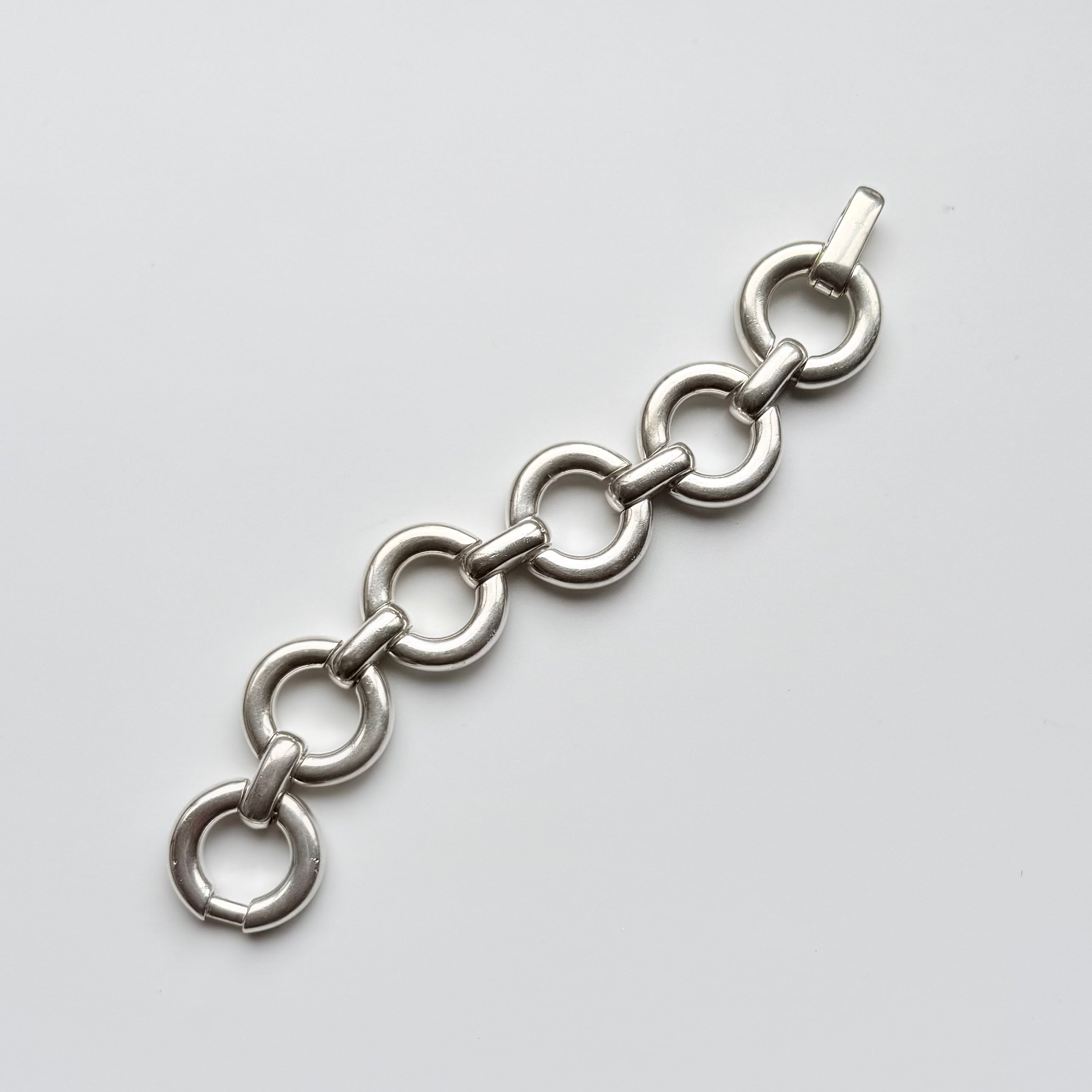 vintage tiffany&co. ヴィンテージティファニー 90s circle link bracelet silver925