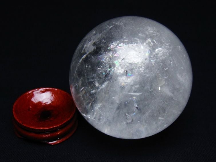水晶 丸玉 61mm スフィア 置物 水晶玉 一点物 151-8939 | 天然石