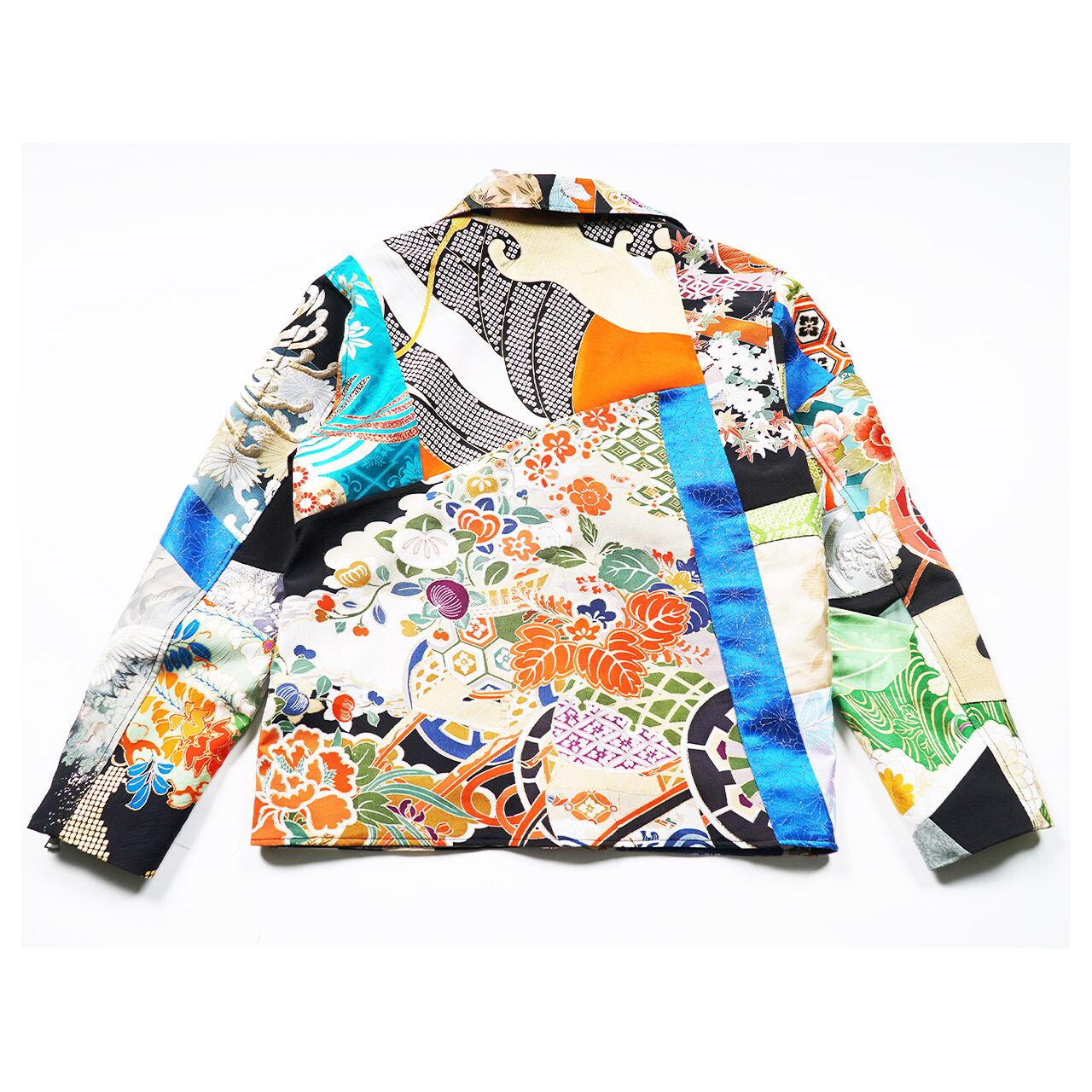 【RJK-M004】スペシャル再構築リメイク着物ライダースジャケット KIMONO RIDERS JACKET | 【 COTÉ MER コートメール】official web shop 【RJK-M004】スペシャル再構築リメイク着物ライダースジャケット KIMONO RIDERS JACKET | 【 COTÉ MER コートメール】official web shop