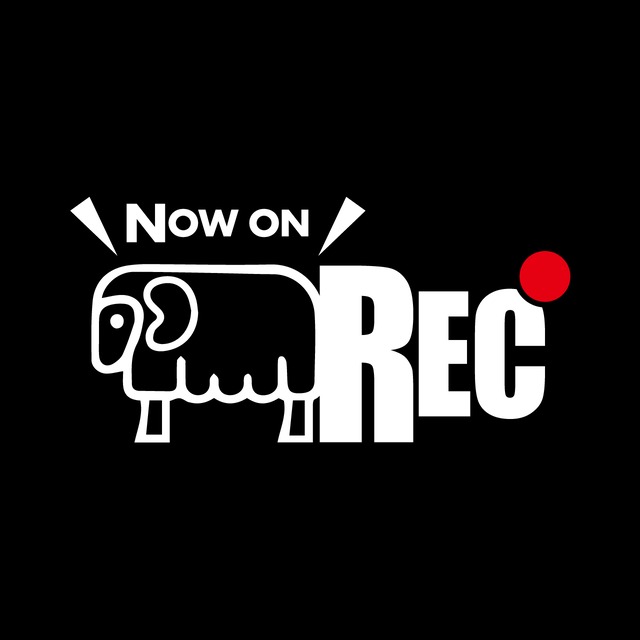 ひつじ オリジナル カメラ ドラレコ ドライブレコーダー ステッカー カッティングシートひつじ REC 撮影中 搭載車 車載カメラ あおり運転防止 防犯 かわいい シンプル 防水 耐水
