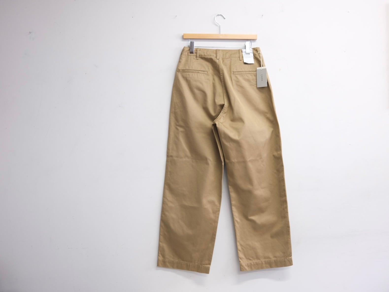 CIOTA “Weapon M-45 Khaki Chino Trousers (One Wash)” | Lapel online